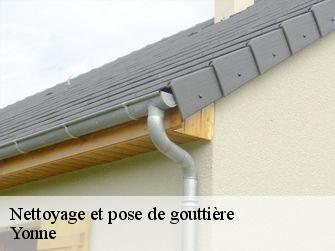 Nettoyage et pose de gouttière Yonne 