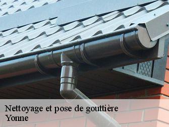 Nettoyage et pose de gouttière Yonne