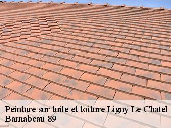 Peinture sur tuile 89144