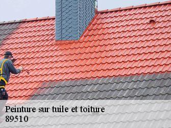 Peinture sur tuile et toiture 89510