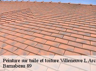 Peinture sur tuile 89190