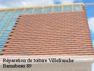 Réparation de toiture  villefranche-89120 Barnabeau 89