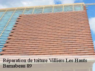 Réparation de toiture villiers-les-hauts-89160 Barnabeau 89