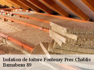 Isolation de toiture  fontenay-pres-chablis-89800 Barnabeau 89