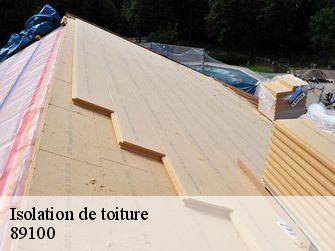 Isolation de toiture 89100
