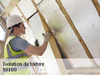 Isolation de toiture 89100