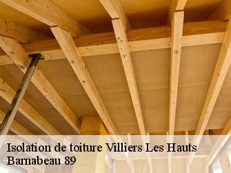Isolation de toiture 89160