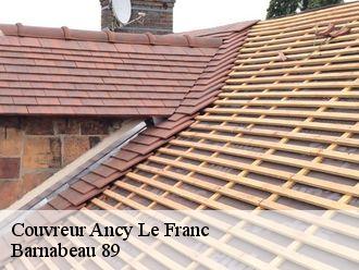 Couvreur  ancy-le-franc-89160 Barnabeau 89