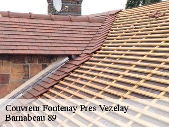 Couvreur  fontenay-pres-vezelay-89450 Barnabeau 89
