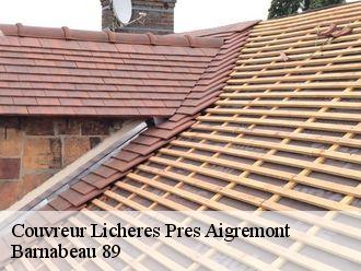 Couvreur  licheres-pres-aigremont-89800 Barnabeau 89