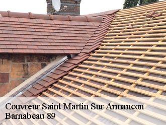 Couvreur  saint-martin-sur-armancon-89700 Barnabeau 89