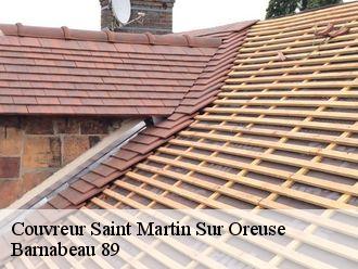 Couvreur  saint-martin-sur-oreuse-89260 Barnabeau 89