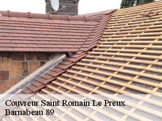 Couvreur  saint-romain-le-preux-89116 Barnabeau 89