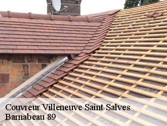 Couvreur  villeneuve-saint-salves-89230 Barnabeau 89